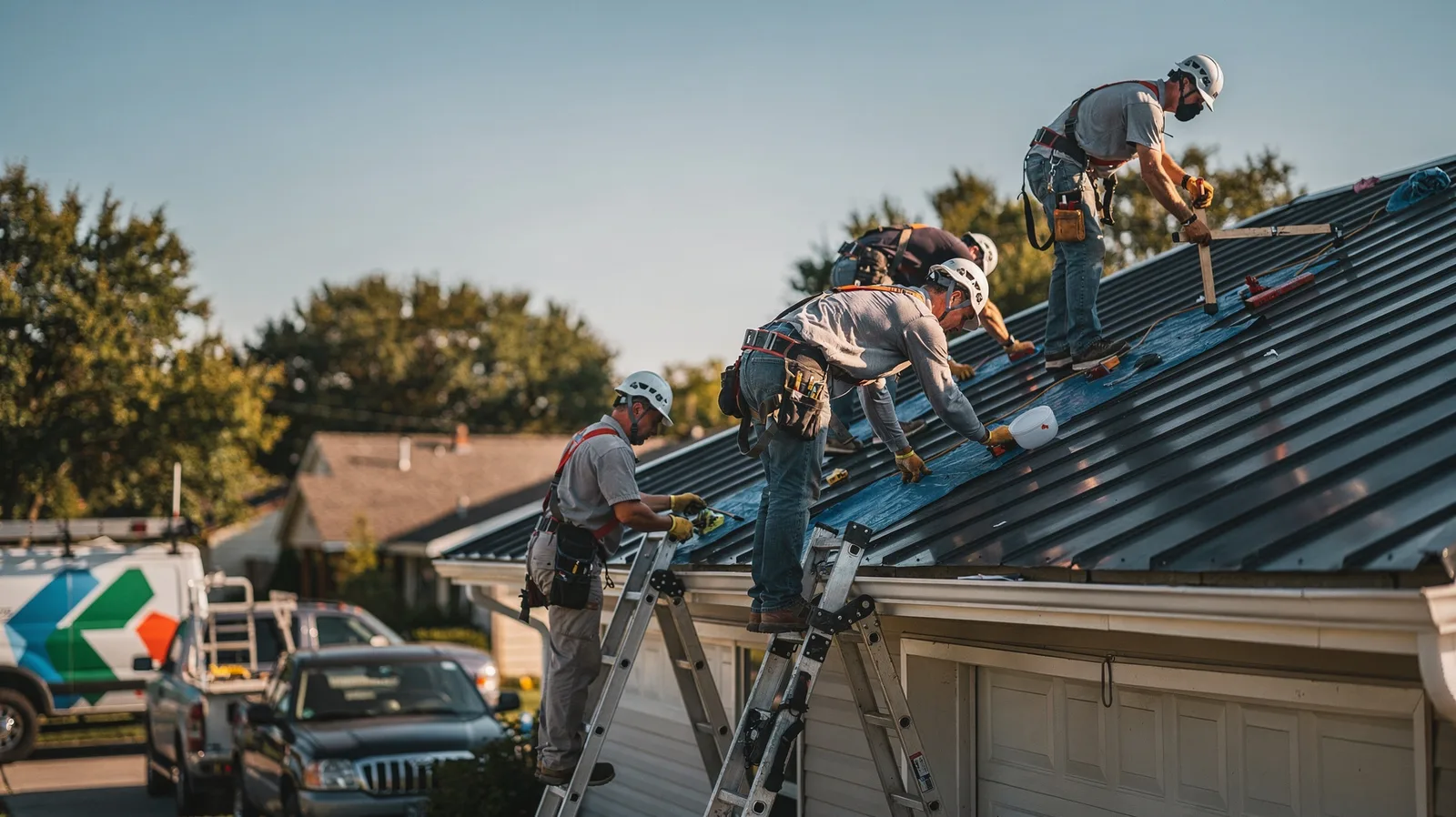 Metal Roof Installation in New Goshen, IN near me
